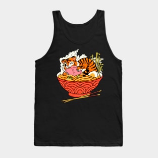 Tiger Loves Ramen Tank Top